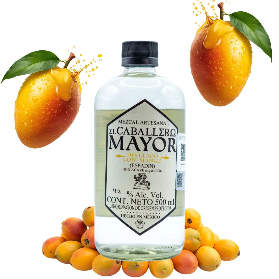 Mezcal "El Caballero Mayor" Mango 500 ml.
