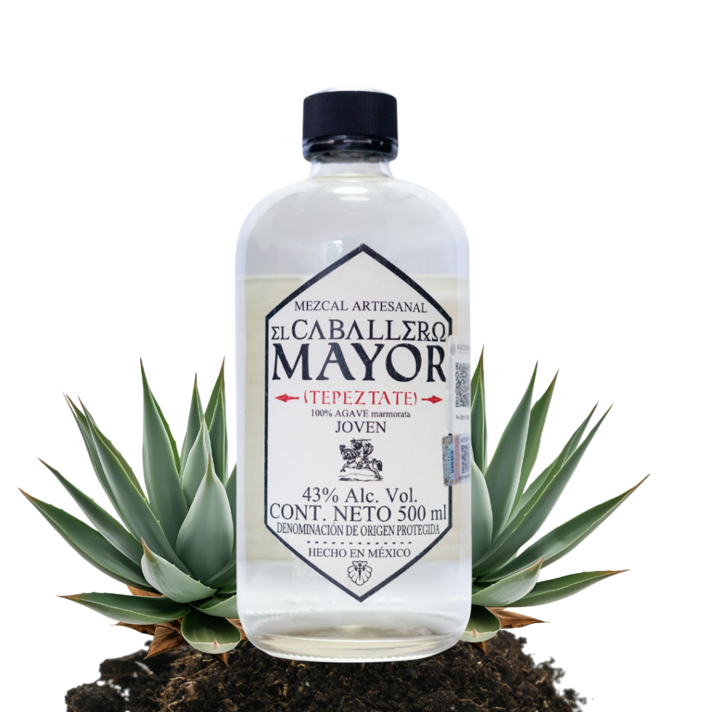Mezcal Caballero Mayor Tepeztate Botella 500
