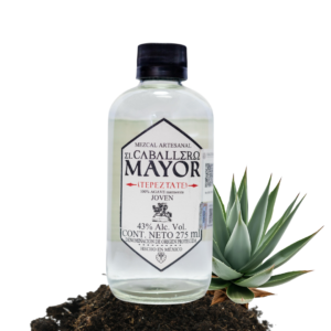 Mezcal "El Caballero Mayor" Tepeztate 275 ml.